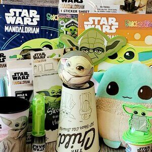 Star Wars Gift Bundle for Kids  "The Child" Toys, Color Books for Bdays, Xmas